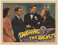 8j881 SMASHING THE RACKETS LC 1938 Chester Morris, Bruce Cabot, Frances Mercer, Rita Johnson