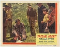 8j888 SPECIAL AGENT LC #8 1949 William Eythe & others find young boy with a bag full of cash!