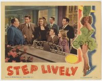 8j896 STEP LIVELY LC 1944 young Frank Sinatra, George Murphy, Gloria DeHaven, Eugene Pallette