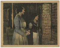 8j933 THROUGH THE BACK DOOR LC 1921 wonderful image of Mary Pickford w/ Gertrude Astor!