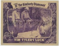 8j937 TIM TYLER'S LUCK chapter 12 LC 1937 Frankie Thomas over dead guy, The Kimberly Diamonds!