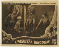 8j961 UNDERSEA KINGDOM chapter 5 LC 1936 Ray Corrigan, Merton & Atta w/ guard, Prisoners of Atlantis