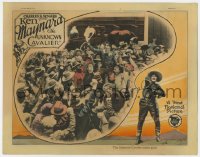 8j963 UNKNOWN CAVALIER LC 1926 cowboys cheer on Ken Maynard, wonderful lariat border image!