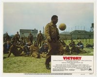 8j966 VICTORY LC #1 1981 great image of soldiers watching Pele handle a soccer ball, football!