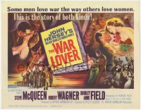 8j339 WAR LOVER TC 1962 Steve McQueen, Robert Wagner, Shirley Anne Field, B-17 bomber!