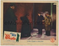 8j980 WHISTLER LC 1944 William Castle murder mystery, a killer is caught in a blind alley!