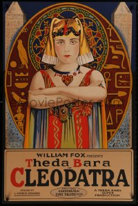 8k085 CLEOPATRA S2 recreation 1sh 2000 iconic art of Theda Bara as The Queen of the Nile!
