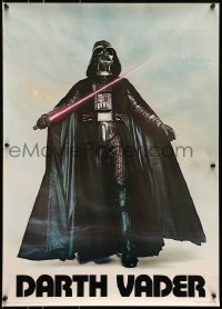 8k300 DARTH VADER 20x28 commercial poster 1977 Seidemann, the Sith Lord w/ lightsaber activated!