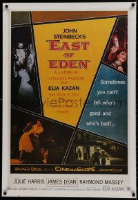 8k309 EAST OF EDEN 26x38 commercial poster 1955 first James Dean, John Steinbeck, Elia Kazan!