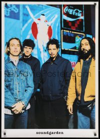 8k370 SOUNDGARDEN 25x36 English commercial poster 1990s great image of the band by Wenstenberg!