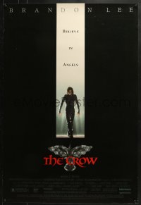 8k634 CROW 1sh 1994 Brandon Lee's final movie, believe in angels, cool image!