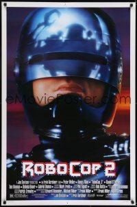 8k861 ROBOCOP 2 1sh 1990 cyborg policeman Peter Weller, sci-fi sequel!