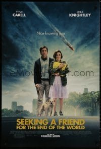 8k878 SEEKING A FRIEND FOR THE END OF THE WORLD advance DS 1sh 2012 Steve Carell, Keira Knightley!