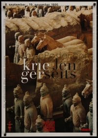 8k488 DES KRIEGER JENSEITS 24x33 German museum/art exhibition 1995 the Terracotta Army and horses!