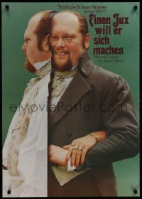8k175 EINEN JUX WILL ER SICH MACHEN 24x33 German stage poster 1976 man wants to make a joke!