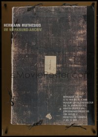 8k501 HERMANN MUTHESIUS IM WERKBUND-ARCHIV 24x33 German museum/art exhibition 1990 Urike Damm!