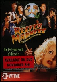 8k133 REEFER MADNESS THE MOVIE MUSICAL tv poster 2005 great marijuana image!