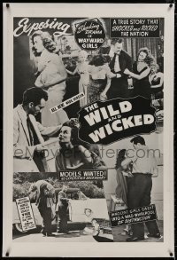 8m314 FLESH MERCHANT linen 1sh 1956 wayward girls bought, sold, and traded, The Wild & Wicked!