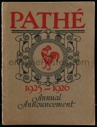 8p129 PATHE 1925-26 campaign book 1925 Aesop's Film Fables, Mack Sennett Comedies w/Harold Lloyd!