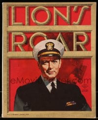8p220 LION'S ROAR exhibitor magazine Janaury 1946 Hirschfeld art for What's Next Corporal Hargrove!