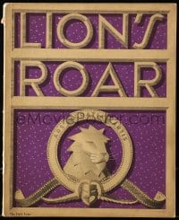 8p198 LION'S ROAR vol 1 no 5 exhibitor magazine 1941 Kapralik cover art, Judy Garland, Mickey Rooney