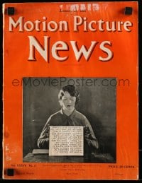 8p153 MOTION PICTURE NEWS exhibitor magazine January 21, 1928 Charlie Chaplin in The Circus!