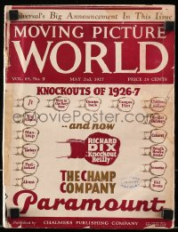 8p143 MOVING PICTURE WORLD exhibitor magazine May 2, 1927 w/ rare Universal 1927-28 campaign book!