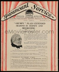 8p182 PARAMOUNT SERVICE Australian exhibitor magazine Sept 15, 1930 Harold Lloyd window display!