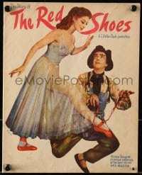 8p119 RED SHOES Australian souvenir program book 1951 Powell & Pressburger, Moira Shearer, ballet!