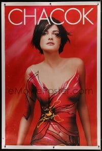 8p057 CHACOK linen 43x66 French advertising poster 1990s incredible image, the famous fashion icon!