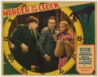8r168 MURDER BY THE CLOCK LC 1931 mentally deficient Irving Pichel threatens Tashman & Boyd, rare!
