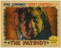 8r178 PATRIOT LC 1928 best super close up of crazy Emil Jannings, Ernst Lubitsch, ultra rare!