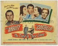 8r009 TIME OF THEIR LIVES TC 1946 Abbott & Costello in something new from Bud and Lou, fantasy!