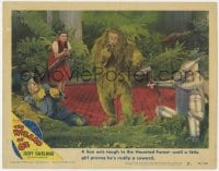 8r210 WIZARD OF OZ LC #7 R1949 Cowardly Lion acting tough for his friends, not in 1939 set, rare!