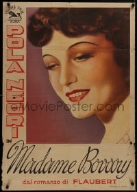 8s206 MADAME BOVARY Italian 1sh 1938 adulteress Pola Negri in Gustav Flaubert's story, ultra rare!