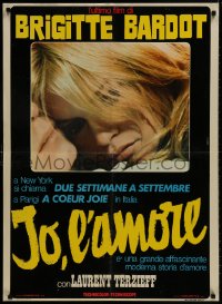 8s208 TWO WEEKS IN SEPTEMBER Italian 27x37 pbusta 1967 A Coeur Joie, c/u of sexy Brigitte Bardot!