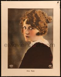 8s030 ALICE LAKE personality poster 1920s head & shoulders portrait of the Metro Pictures actress!