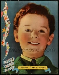 8s049 FREDDIE BARTHOLOMEW personality poster 1930s great smiling portrait of the child star!