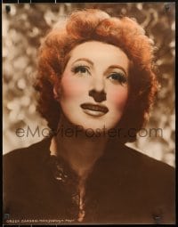 8s056 GREER GARSON personality poster 1940s head & shoulders portrait of the MGM leading lady!