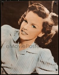 8s079 JUDY GARLAND personality poster 1940s great portrait of the legendary MGM leading lady!
