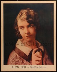 8s081 LILLIAN GISH personality poster 1920s head & shoulders portrait of the MGM leading lady!