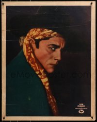8s086 LON CHANEY SR personality poster 1920s the legendary Hollywood star wearing cool bandanna!