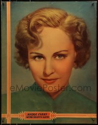 8s088 MADGE EVANS personality poster 1930s head & shoulders portrait of the pretty MGM star!