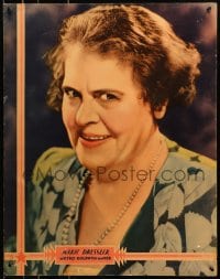 8s091 MARIE DRESSLER personality poster 1930s head & shoulders portrait of the MGM leading lady!