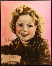 8s115 SHIRLEY TEMPLE personality poster 1930s wonderful portrait of the legendary child actress!