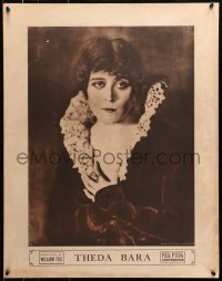 8s116 THEDA BARA personality poster 1910s the famous Fox leading lady by Alfred Cheney Johnston!