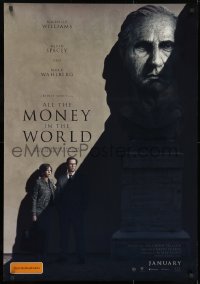 8t039 ALL THE MONEY IN THE WORLD recalled advance DS Aust 1sh 2017 Scott, Kevin Spacey credited!