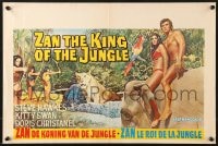 8t421 KING OF THE JUNGLE Belgian 1969 Tarzan en la gruta del oro, Steve Hawkes