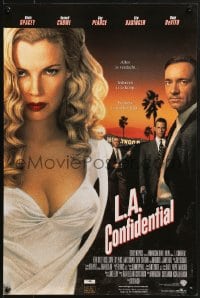 8t424 L.A. CONFIDENTIAL Belgian 1997 Spacey, Crowe, Pearce, larger and better image of Basinger!