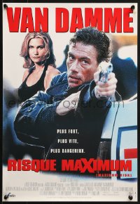 8t429 MAXIMUM RISK Belgian 1996 Jean-Claude Van Damme & sexy Natasha Henstridge!